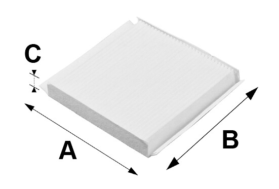 Filtre d'habitacle (Filtre à pollen) VALEO ref. 698657
